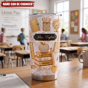 Teachers Change Lives - Personalized Tumbler