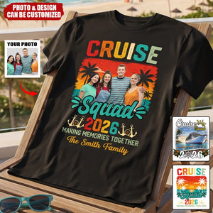 Cruise Shirts 2026 Matching Vacation Shirts - Personalized Shirt, Summer Trip Group Outfit