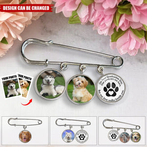 On Your Graduation Day - Personalized Lapel Pin, Graduation Gift for Pet Lover