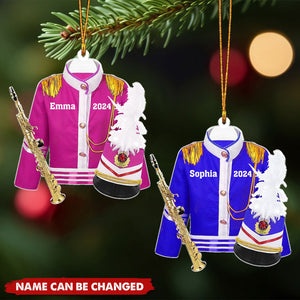 Personalized Marching Band Uniform Ornament- Christmas Band Ornament