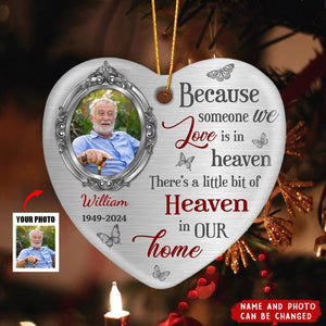Custom Photo Loving Memory Ornament Unique Remembrance Gifts