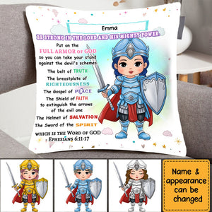 Gift For Granddaughter Armor Of God Pillow
