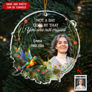 I Am Always With You - Personalized Memorial Photo Ornament