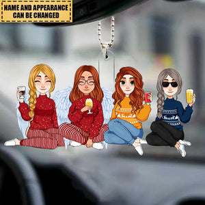 Always Sisters - Personalized Acrylic Ornament