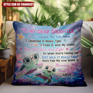 I Hugged This Soft Pillow - Personalized Pillow