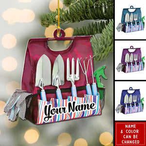 Personalized Garden Tool Ornament for Christmas