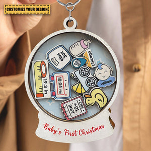 First souvenir for the baby - Personalized Keychain