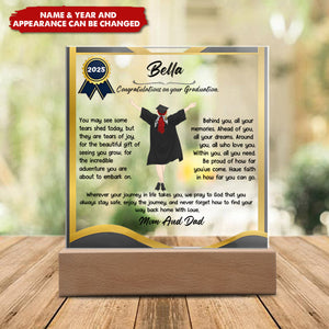 Personalized Shiny Acrylic Plaque for Graduation: The Unforgettable and Exclusive Keepsake