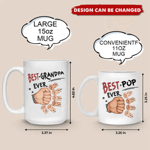 Good To Have You In My Life - Family Personalized Custom Mug - Father's Day, Gift for Dad, Grandpa