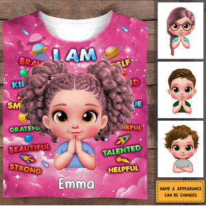 Gift For Grandson I Am 3D Print All-over Print Personalized T-Shirt