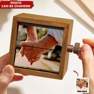 Personalized Animation Machine Mechanical Hand-cranked Photo Frame Flipbook Box Album