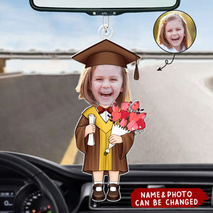 Graduation Gift For Kids - Personalized Photo Ornament