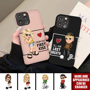 From Our First Kiss Couple - Personalized Phone Case