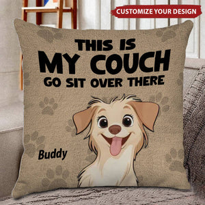 My Best Friend Comes With A Wagging Tail - Personalized Pillow, Gift For Pet Owners, Pet Lovers