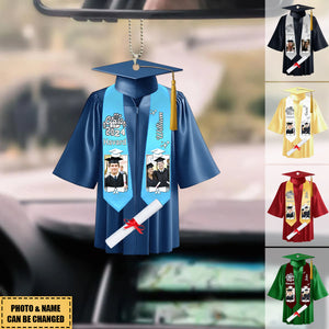 Custom Photo Graduation Personalized Acrylic Ornament