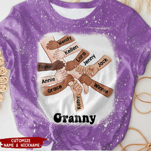 Hand In Hand, I Will Always Protect You - Personalized 3D T-shirt