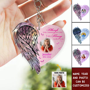 Not A Day Goes By That You Are Not Missed - Personalized Memorial Acrylic Keychain