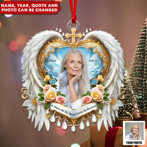 Memorial Personalized Acrylic Ornament