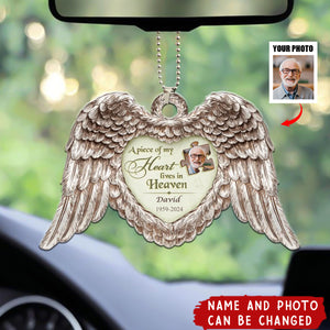Custom Personalized Memorial Acrylic Ornament - Upload Photo - Memorial Gift Idea For Family Members