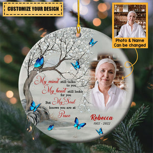 Personalized Christmas Ornament Family - Signs From Heaven Memo Photo