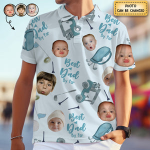 Best Dad By Par - Personalized Golf Polo Shirt