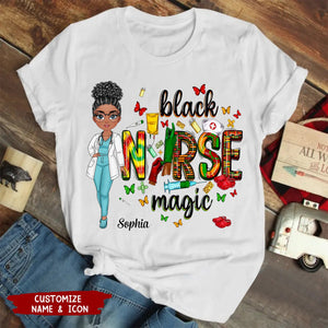 Nurse Magic Personalized T-shirt - Nurse's Day, Appreciation Gift For Nurse