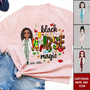 Nurse Magic Personalized T-shirt - Nurse's Day, Appreciation Gift For Nurse