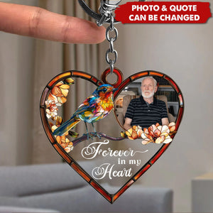 I'm Always With You - Personalized Photo Acrylic Keychain