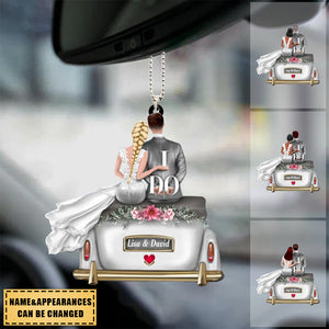 Young Couple - Personalized Ornament