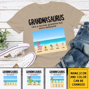 Personalized Like A Normal Grandma But More Awesome T-shirt