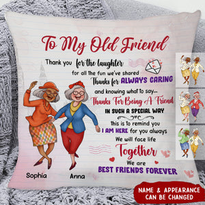 Gifts For Old Friends Pillow