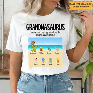 Personalized Like A Normal Grandma But More Awesome T-shirt