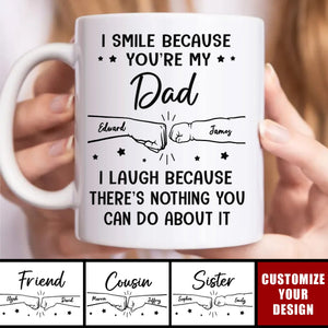 My Brother, My Hero, My Forever Support - Personalized Mug, Gift For Family Members
