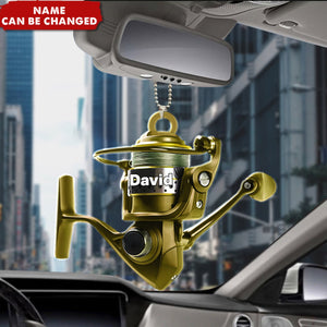 Personalized Fishing Car Ornament - Gift For Fish Ornaments For Fishing Lover