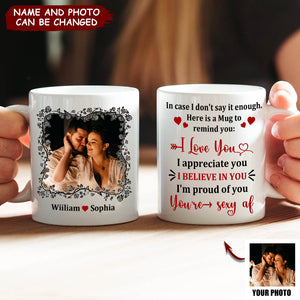 I Love You, I'm Proud Of You - Gift For Couple - Personalized Couple Mug