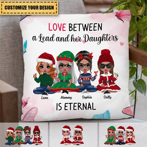 Gift For Mom Daughter Love Is Eternal Pillow