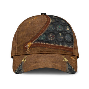 Custom Pilot Classic Cap, Gift for Pilot