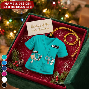 Scrubs & Medical Tools – Personalized Acrylic Custom Shape Ornament