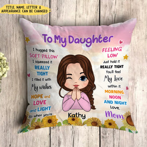 I Filled It With My Wishes - Personalized Pillow