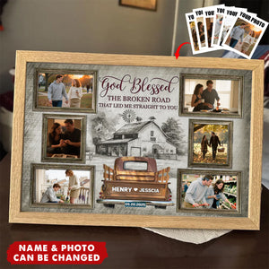 Personalized Photo Canvas Prints, Beautiful Farmhouse Dem Poster