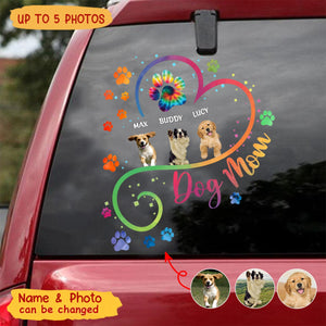 Custom Photo Dog - Gift For Dog Lovers - Personalized Decor Decal