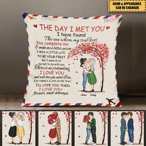 I Love You Till The End - Personalized Pillow
