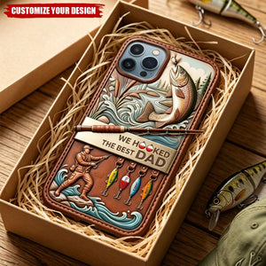 Reel Cool Fishing Dad Phone Case - Personalized Gifts For Dads