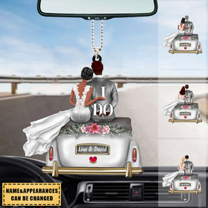 Young Couple - Personalized Ornament