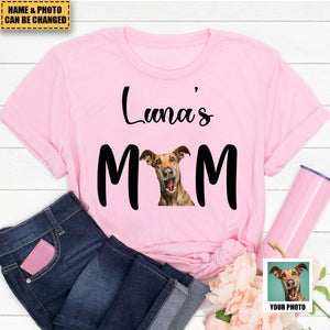 Dog Mom, Cat Mom Upload Image - Gift For Dog Lovers, Personalized T-Shirt