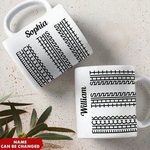 Hidden Swear Message Funny Personalized Coffee Mug