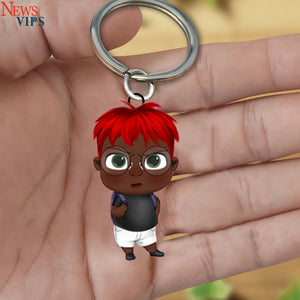 Cute Kids - Personalized Keychain