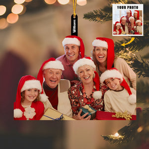 Gift For Grandparents - Personalized Acrylic Photo Ornament