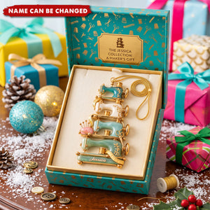 Love Sewing - Personalized Sewing Ornament