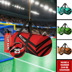 Personalized Handball Ornament, Custom Sport Team Gift